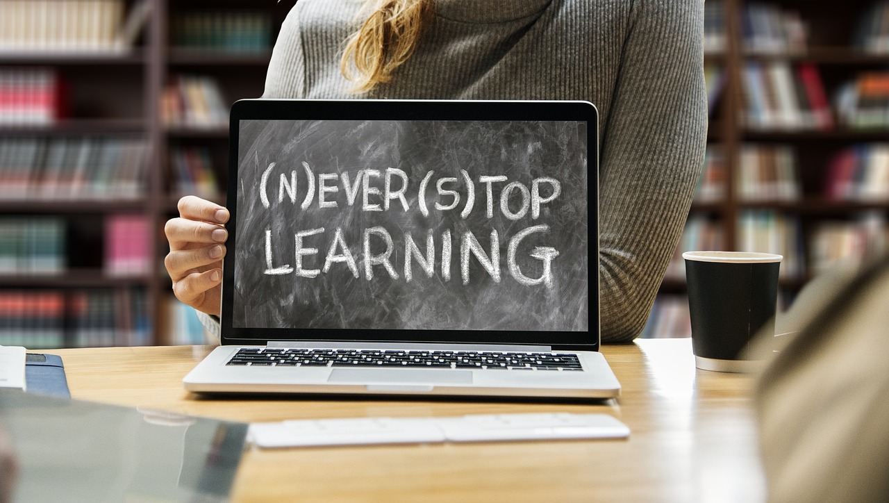 NEVER STOP LEARNING